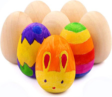easter basket stuffers,8PCS Wooden Percussion Eggs, Colorful Musical Easter M...