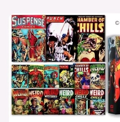 The Frightening 15 Pre-Code Horror Macroverse Silver Foil Facsimiles