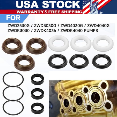 #ad Comet ZWD ZWD K Pump Seals 5019.0064.00 5019006400 Pressure Washer Seal Kit $38.59