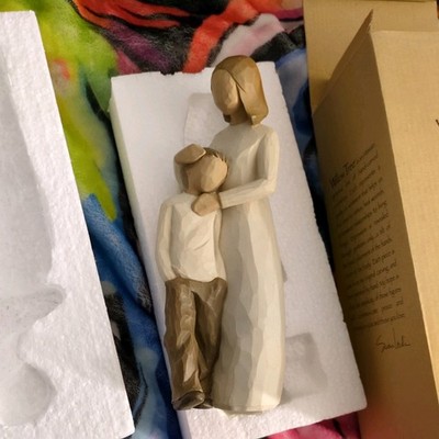 NEW Willow Tree Mother and Son Sculpted Hand-Painted Figure Mom Family Figurine
