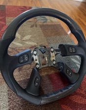Hummer H2 Chevrolet Trailblazer Silverado Gmc Envoy Carbon Steering Wheel 03-07