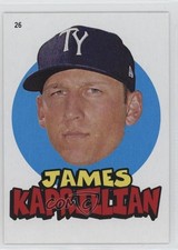 2016 Heritage Minor League Edition 1967 Sticker Inserts James Kaprielian #26 y5m