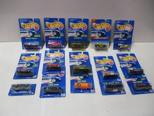 15 Hot Wheels Blue Cards With Ultra Hot Wheels With Mercedes Toyota Hot Bird