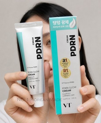 VT PDRN Glow Cream 50ml / Radiance,Elasticity,Wrinkle Care / NO.1 Korean Made