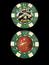 JEREMIYAH LOVE NOTRE DAME FIGHTING IRISH FOOTBALL RB *SIGNED POKER CHIP SOUVENIR