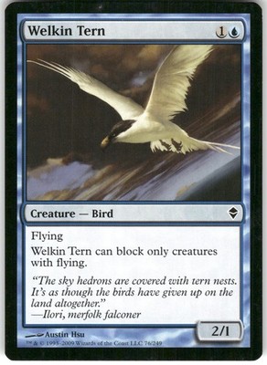 Welkin Tern 76 C Zendikar 2009