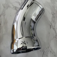 Spectre 8738 Air Intake System 45 Degree Elbow Chrome Air Tube 3 Dia X 6.250