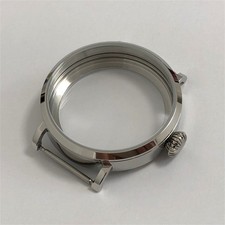 46 mm Uhrengehäuse mit Mineralglas für ETA6...