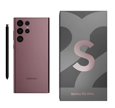 New Sealed Samsung Galaxy S22 Ultra 5G S908U 128GB/256GB/512GB Factory Unlocked