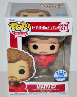 Funko POP! Movies: Home Alone Marv with Bow #1271 Vinyl Figure Exclusive MINT 