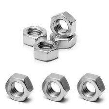 M8 Hex Nuts, 304 Stainless Steel, M8 x 1.25mm Hex Drive, Metric Nuts Fastener...