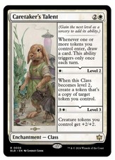 1x MTG Caretaker's Talent - Bloomburrow Rare! NM Mint!