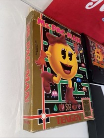 Nintendo NES Games Lot Of 5 PAC Man, Robin Hood, Infiltrator, Rescue, Football