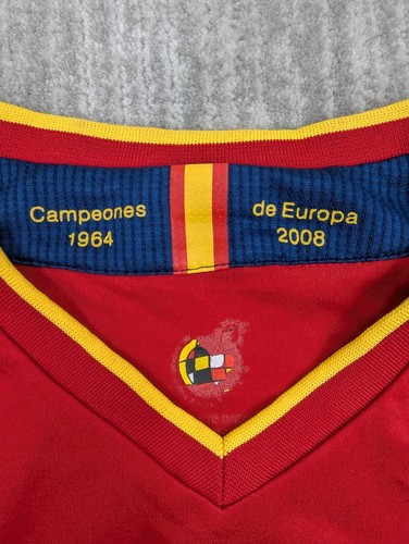 Spain National Team Fabregas Jersey Euro 2008 Home Football Soccer Men's XL - Picture 2 of 18