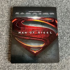 Warner Bros Man of Steel Blu-ray Steelbook Widescreen Superman NTSC Region A