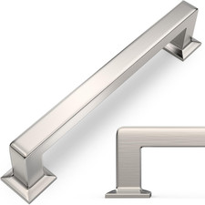 10 Pack Brushed Nickel Cabinet Pulls 5 Inch 128mm Kitchen Cabinet Handles Cabin
