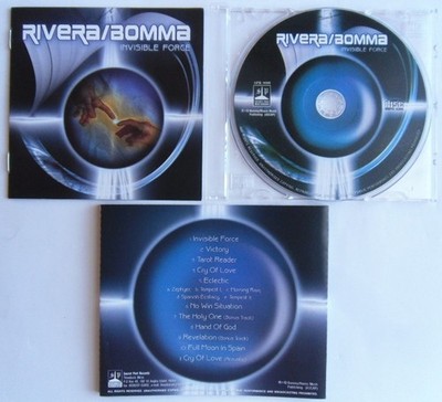 Rivera / Bomma Invisible Force Christian Metal CD Like Theocracy,Signum Regis