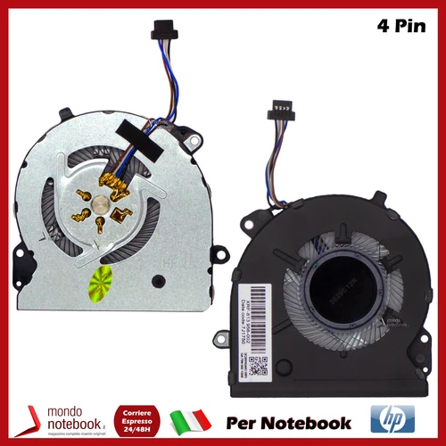 Ventola Fan CPU HP Pavilion 15-CS L25585-001 L23895-001 NS85B00-17K18 TPN-Q208