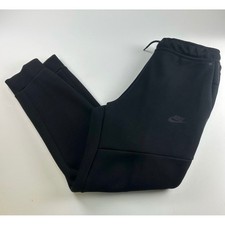 Nike Boys XL Casual Workout Gym Tech Fleece Joggers Black Athletic Sweatpants