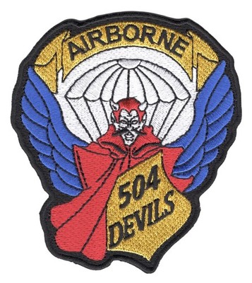 504th Airborne Infantry Regiment Patch Airborne 504 Devils | eBay