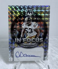 2023 Mosaic Steelers Dermontti Dawson In Focus Auto Hall of Fame Autograph HOF