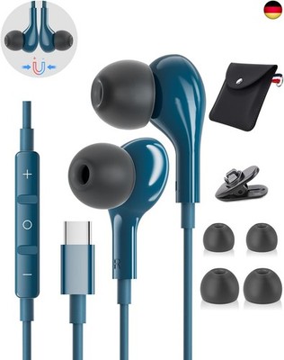 USB C Kopfhörer für Samsung S23 S22 A55 A35 5G Ultra iPhone 15 16 Pro Max Hi-Fi