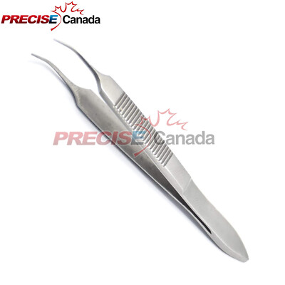 Precise Canada Graefe Tissue Forceps 3'' Curved