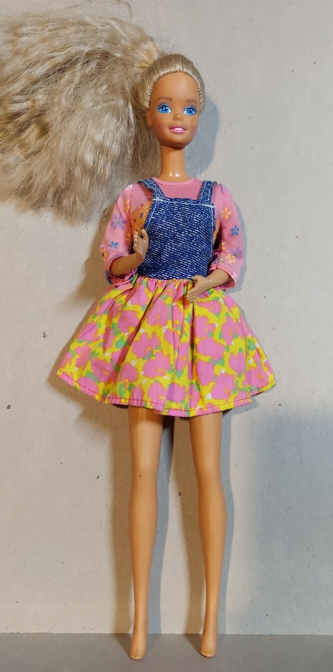 80s Dolls Crimped Hair