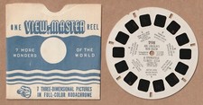 Vintage View-Master reel 298 Abe Lincoln  s New Salem  Springfield Illinois 195