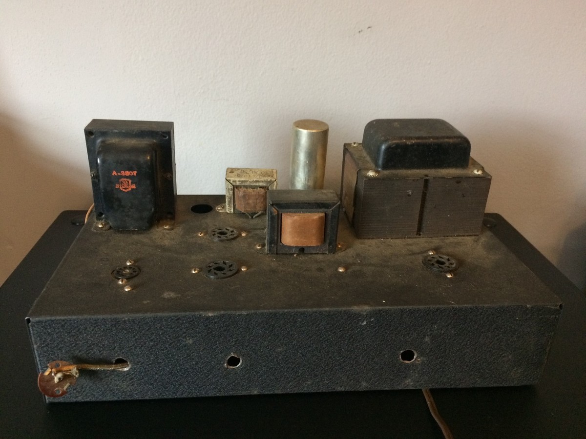 Antique 1940s Tube Amplifier Stancor A-3307 Output