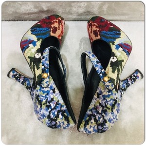 dolce and gabbana colorful shoes