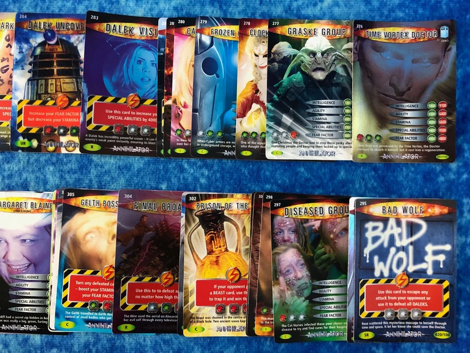 Doctor Who Battles in Time 2: Annihilator SINGLE CCG Trading card by Topps 2007 - Image 2 of 4