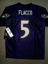 Baltimore Ravens JOE FLACCO nfl Jersey YOUTH KIDS BOYS CHILDRENS (L-LARGE 10-12)
