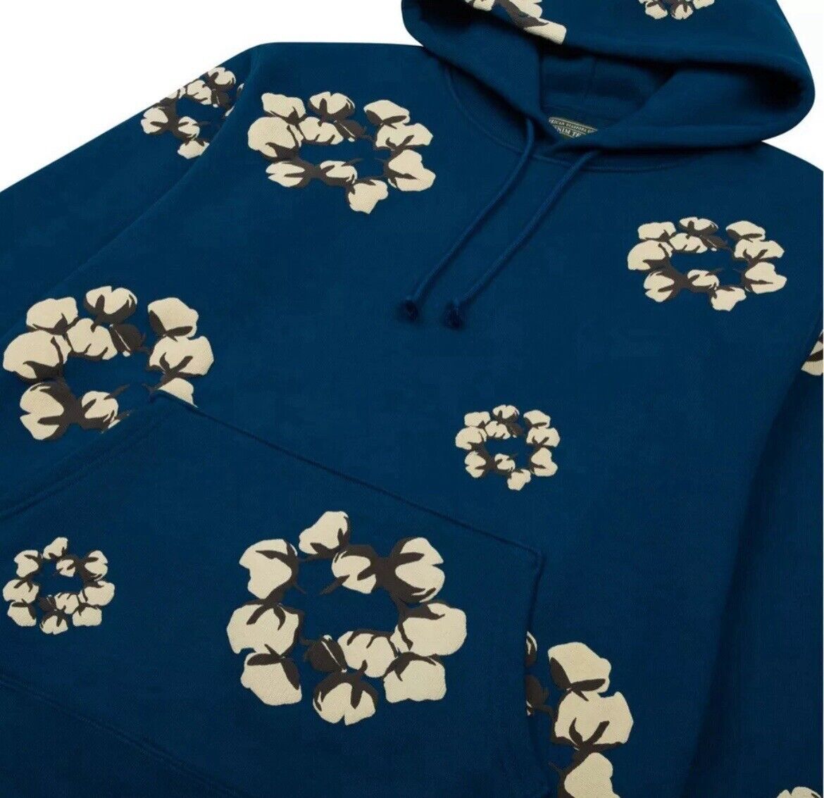 Denim Tears CPFM Hoodie Navy Blue Size L Cactus Plant Flea Denim Tears CPFM Hoodie Navy Blue Size L Cactus Plant Flea