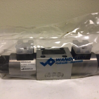 NEW, WANDFLUH WDPFA06-ACB-S-16 SOLENOID VALVE, FREE SHIPPING