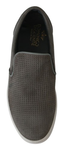 Scarpe Domenico Tagliente grigie slip-on mocassino casual uomo EU42/US9 - Foto 4 di 9