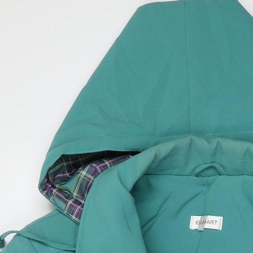 Damart Women's Green Rain Coat Jacket Size 18 - Picture 7 of 12