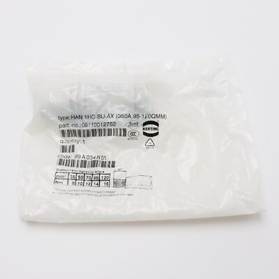 Harting HAN 1HC-BU-AX (350A,95-120QMM)