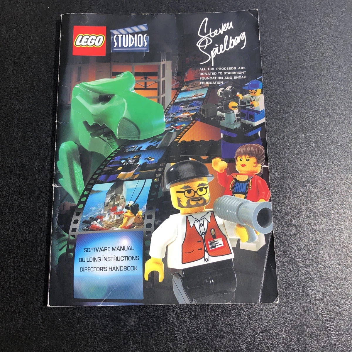 Lego Studios Steven Spielberg Moviemaker Set 1349 Manual Instructions Only