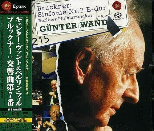 Günter Wand/BPO SEALED NEW CD(SACD-Hybrid) Bruckner Symphony No.7