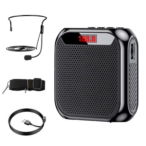 Portable Mini 5W Voice Amplifier Microphone Loudspeaker Megaphone For Outdoors - Picture 4 of 24