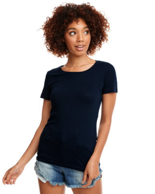 Next Level Apparel N1510 Ladies Short Sleeve Plain Blanks Stylish Ideal T-Shirt