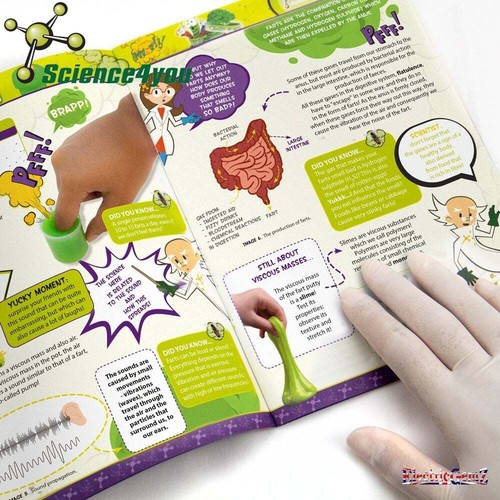 Science4You Yucky Science Playset STEM Learning Kit 15 Activities & Experiments - Picture 3 of 4