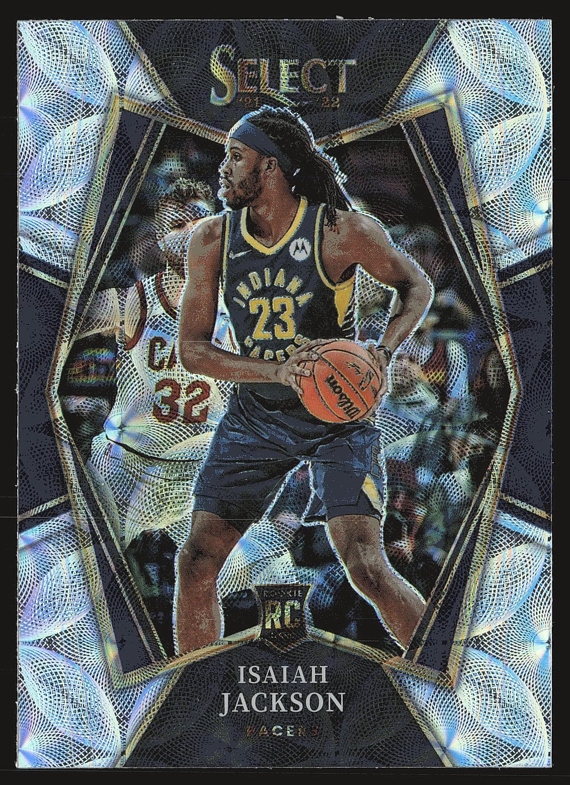 2021-22 Panini Select #150 Isaiah Jackson Scope Prizms RC