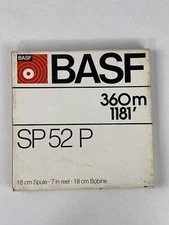 Vintage BASF Reel To Reel 360m SP52 P