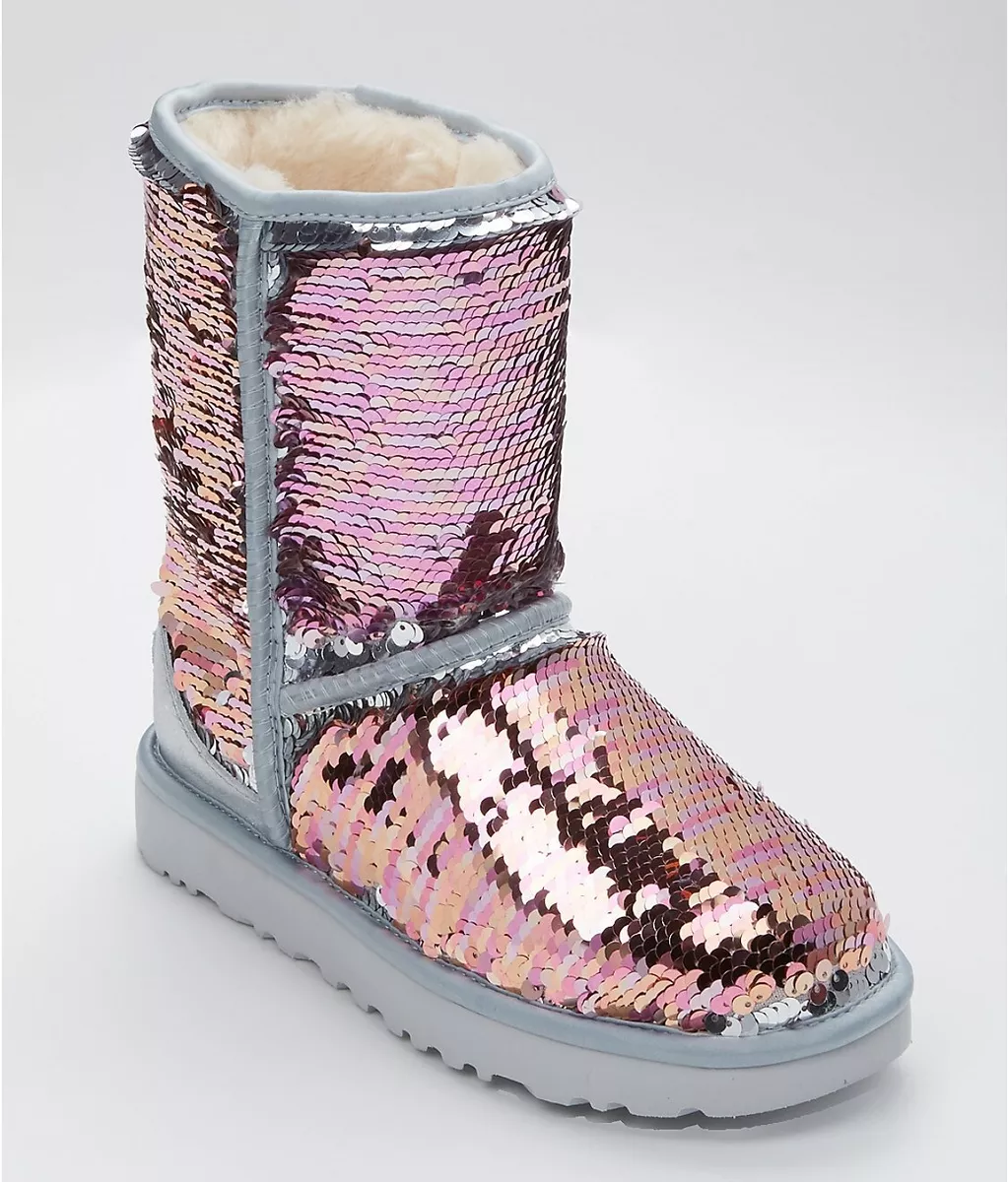 Ugg silver shop sequin boots