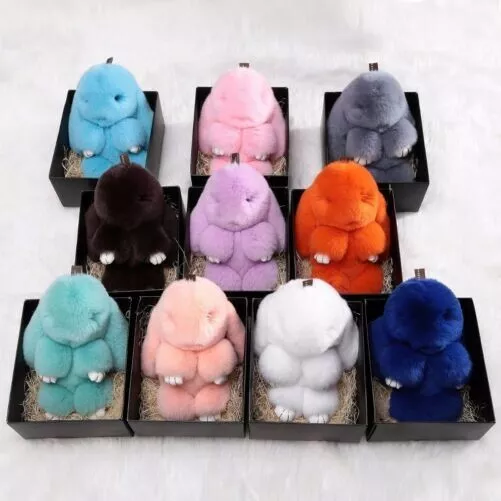 Furry clearance rabbit keychain