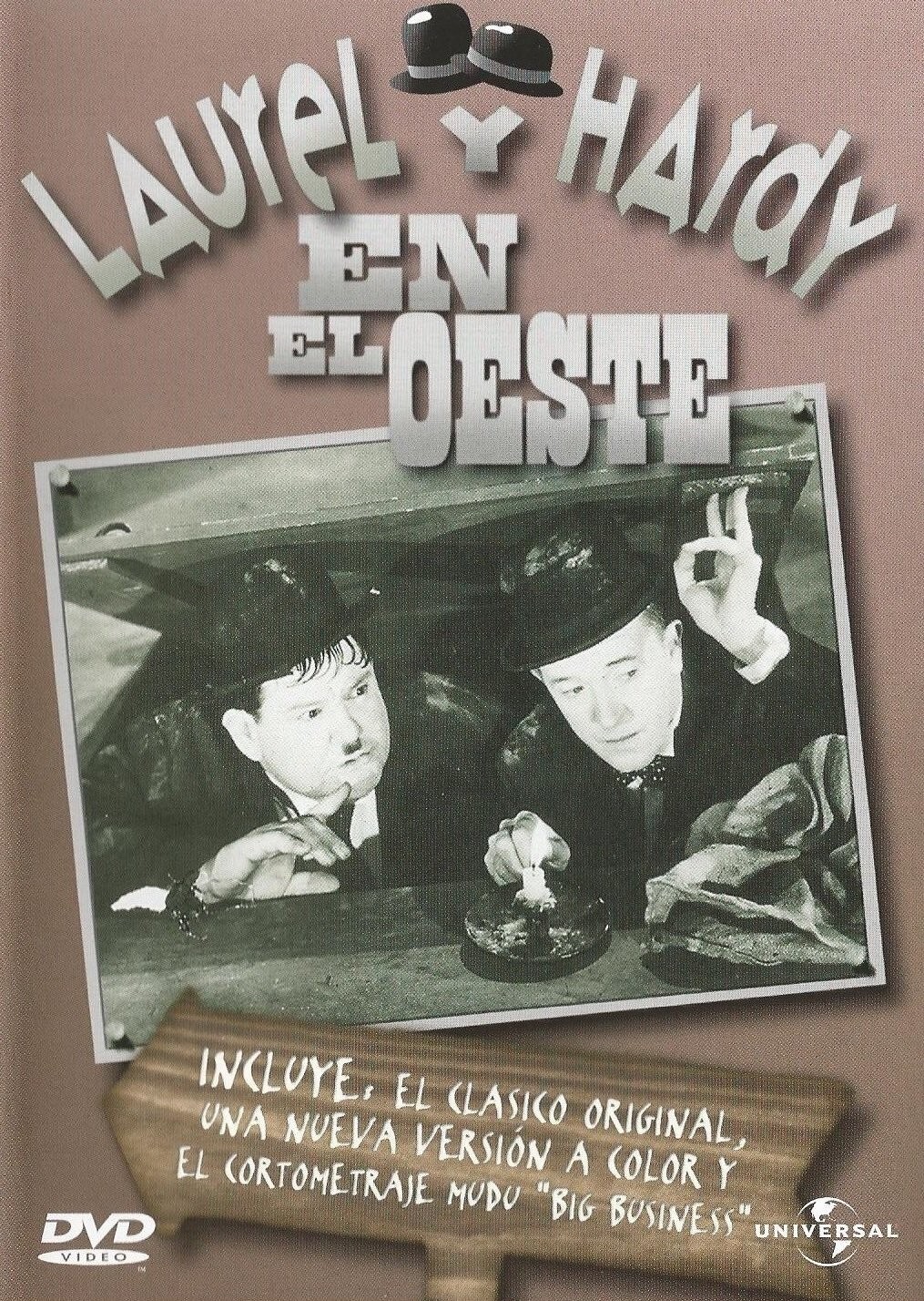 Laurel y Hardy en el Oeste [Internacional] [DVD]