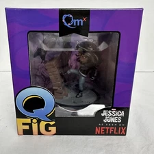 QmX Q Fig Jessica Jones Netflix Marvel Comics 2017 Quantum Mechanix Figure NIB