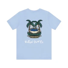 Outlaw Surf Skeleton Hot Tub T-Shirt